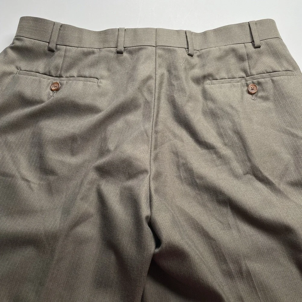 Ralph Ralph Lauren‎ Men's Dress Pants 36x29 (35x28) Herringbone Pattern